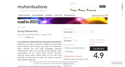 Desktop Screenshot of muhsinbudiono.com