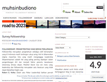 Tablet Screenshot of muhsinbudiono.com